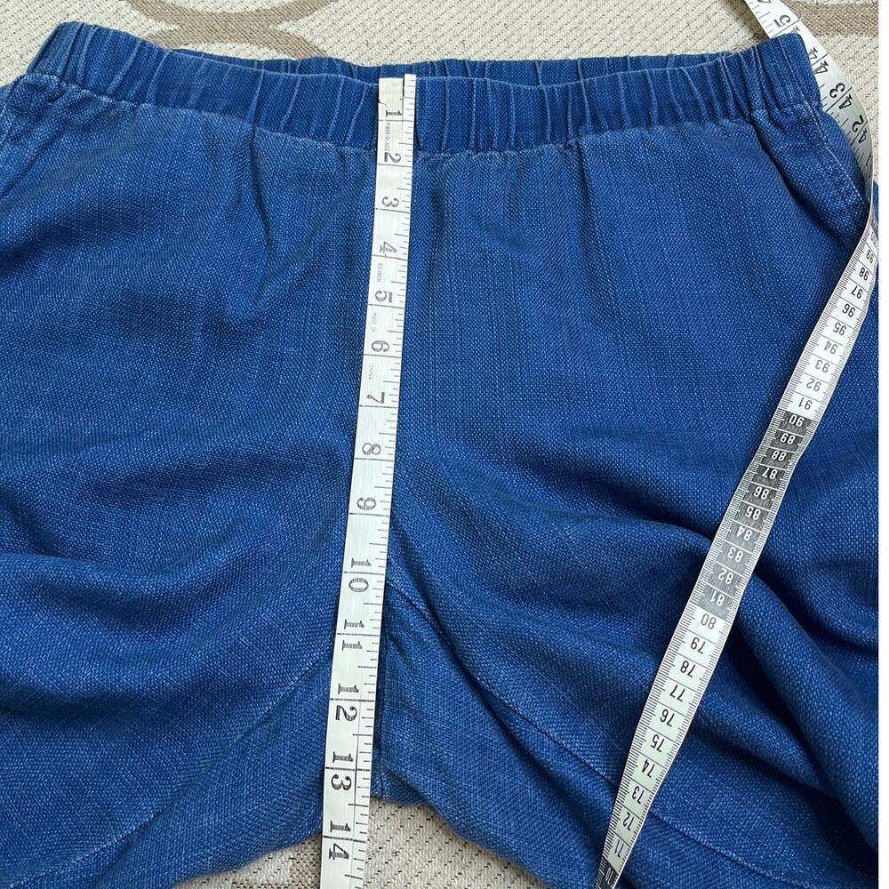J. Jill pureJill Indigo shore wash blue pull on jeans, size medium, MSRP $89 - Picture 4 of 12